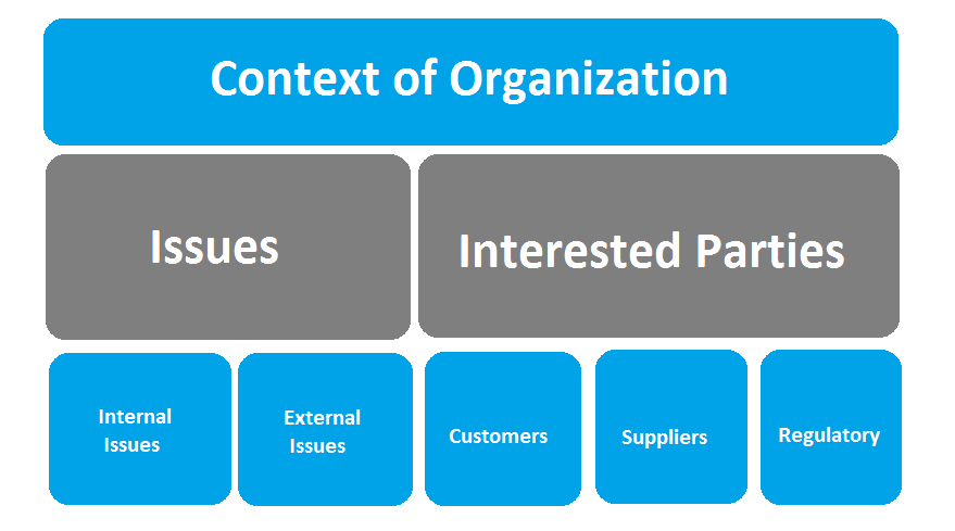 picture illustrating the context of an organisation
