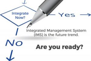 Picture illustrating the decision to implement an Integrated Management System