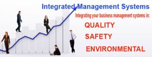 Picture illustrating the integration of Quality, Safety and Environmental Management System